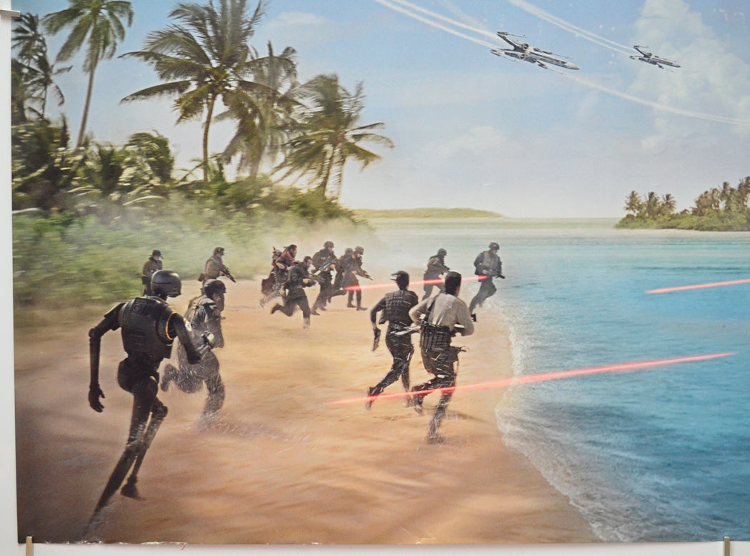 ROGUE ONE: A STAR WARS STORY (Bottom Left) Cinema Quad Movie Poster 