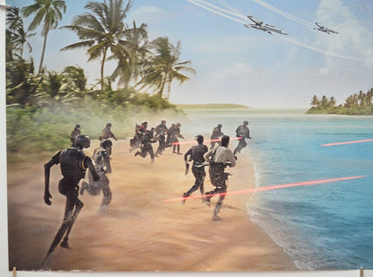 ROGUE ONE: A STAR WARS STORY (Bottom Left) Cinema Quad Movie Poster 