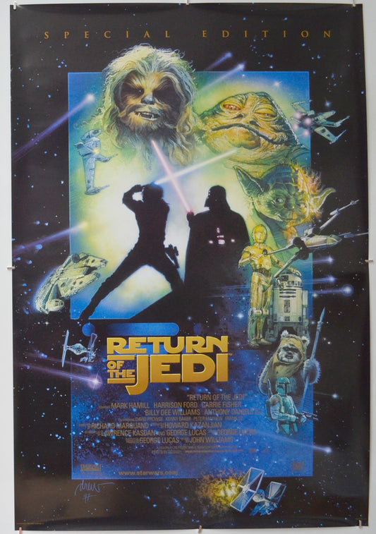 Star Wars : The Return Of The Jedi (1997 Special Edition Poster)  Original One Sheet Poster - Film Poster - Movie Poster