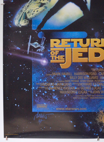 STAR WARS : THE RETURN OF THE JEDI (Bottom Left) Cinema One Sheet Movie Poster 