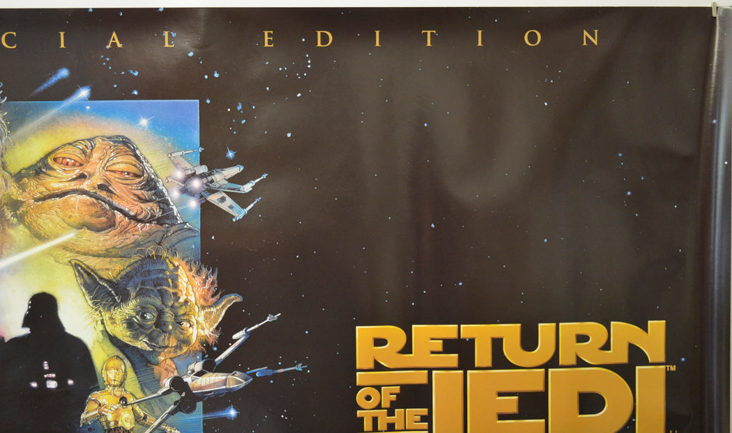 STAR WARS EPISODE VI : THE RETURN OF THE JEDI (Top Right) Cinema Quad Movie Poster 