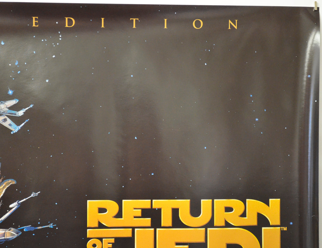 STAR WARS EPISODE VI : THE RETURN OF THE JEDI (Top Right) Cinema Quad Movie Poster 