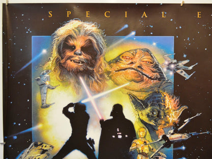 STAR WARS EPISODE VI : THE RETURN OF THE JEDI (Top Left) Cinema Quad Movie Poster 