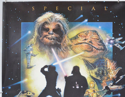 STAR WARS EPISODE VI : THE RETURN OF THE JEDI (Top Left) Cinema Quad Movie Poster 