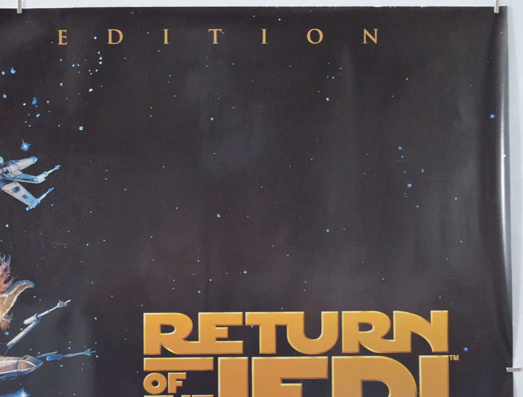 STAR WARS EPISODE VI : THE RETURN OF THE JEDI (Top Right) Cinema Quad Movie Poster 