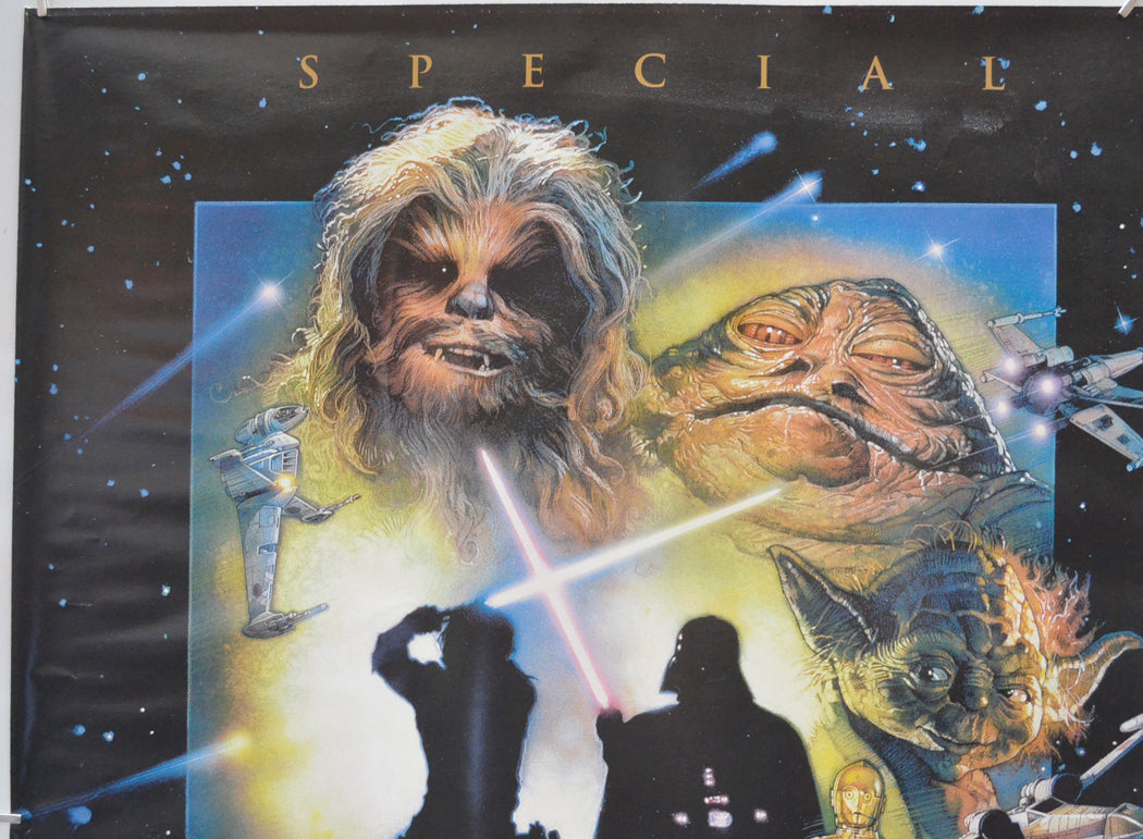 STAR WARS EPISODE VI : THE RETURN OF THE JEDI (Top Left) Cinema Quad Movie Poster 