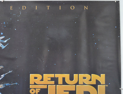 STAR WARS EPISODE VI : THE RETURN OF THE JEDI (Top Right) Cinema Quad Movie Poster 