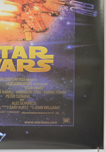 STAR WARS (Bottom Right) Cinema One Sheet Movie Poster 