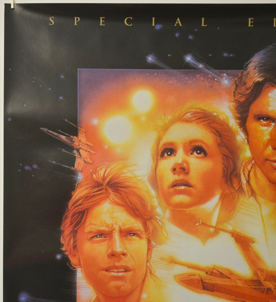 STAR WARS (Top Left) Cinema One Sheet Movie Poster 