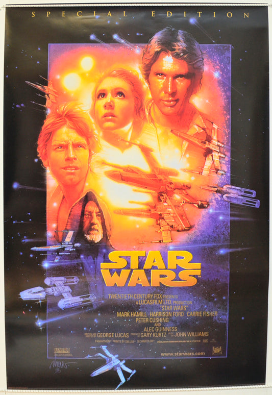 Star Wars Episode IV : A New Hope  (1997 Special Edition Poster)   Original One Sheet Poster - Film Poster - Movie Poster  