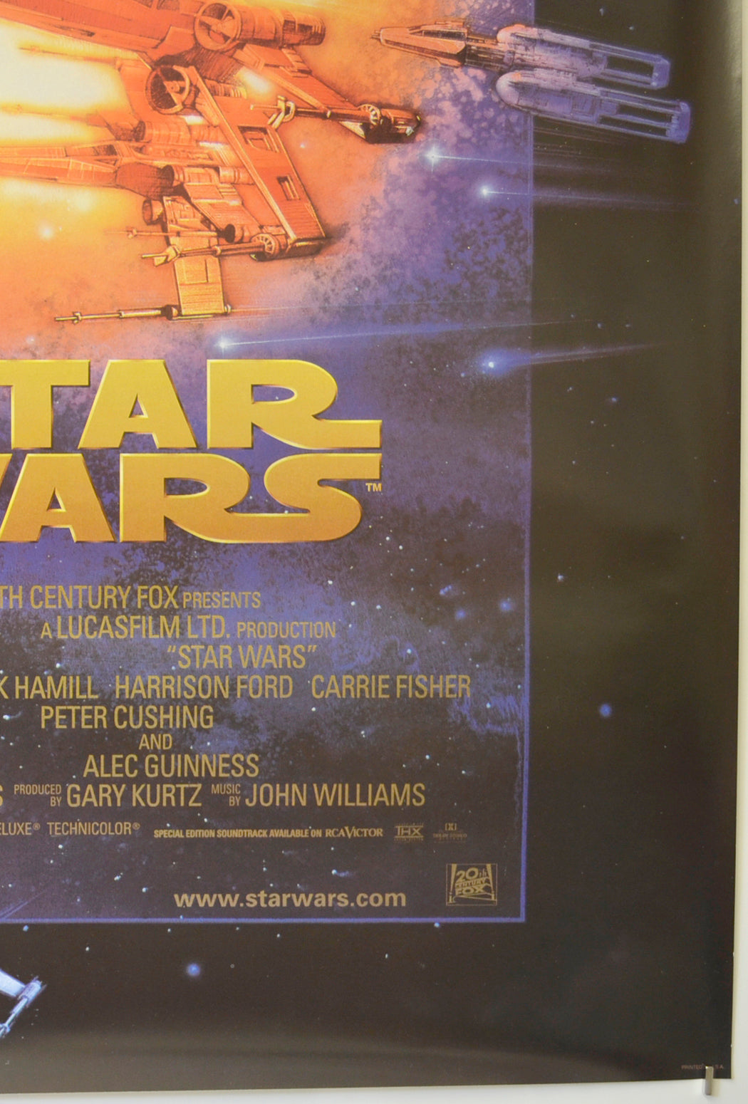 STAR WARS (Bottom Right) Cinema One Sheet Movie Poster 