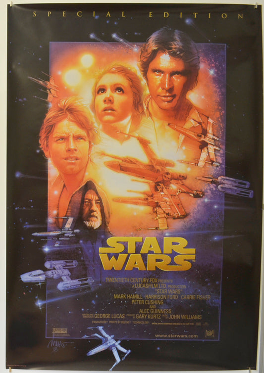 Star Wars Episode IV : A New Hope  (1997 Special Edition Poster)   Original One Sheet Poster - Film Poster - Movie Poster