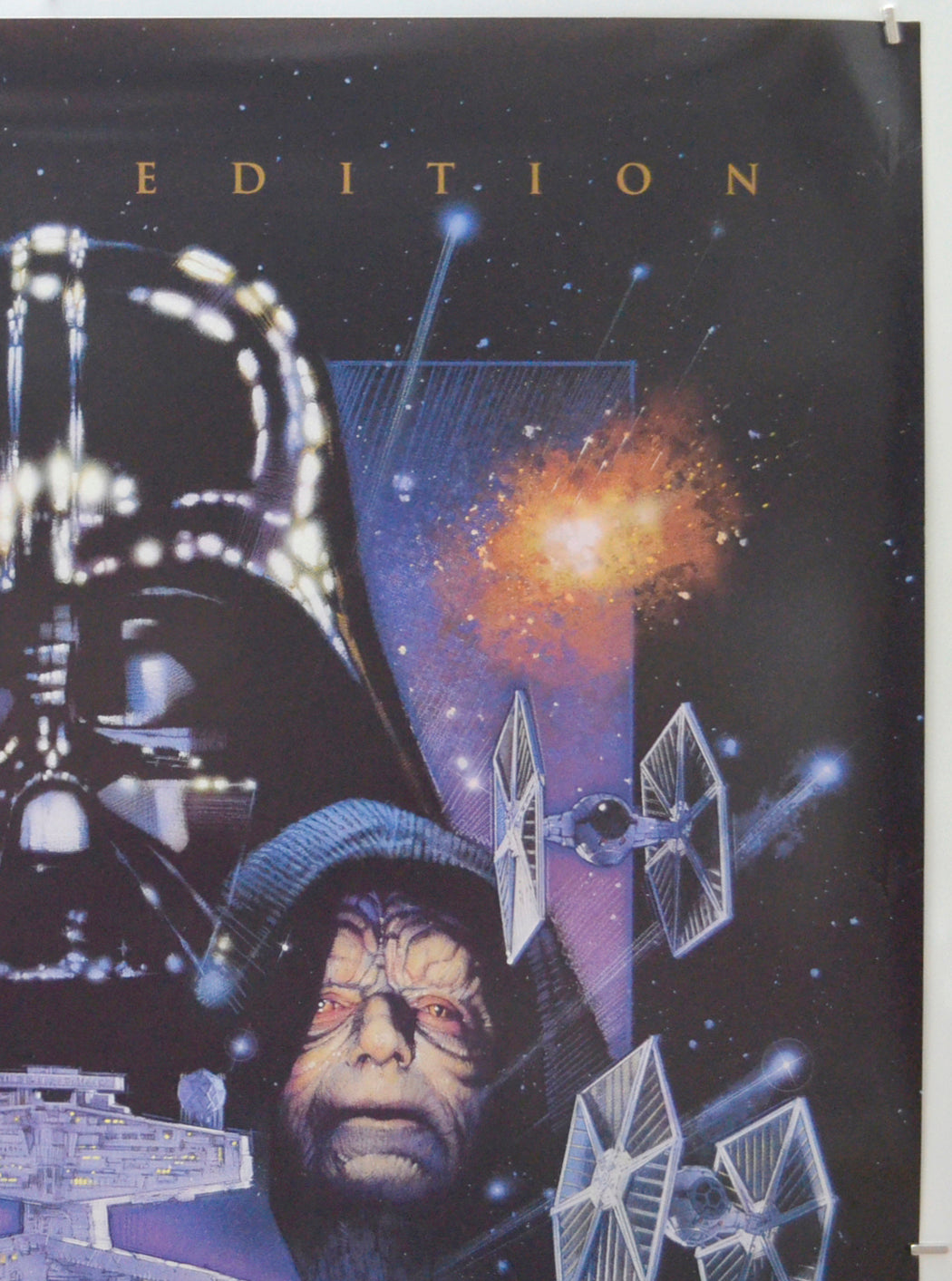 STAR WARS : SPECIAL EDITION SET (Empire Strikes Back poster – Top Right) Cinema One Sheet Movie Poster 