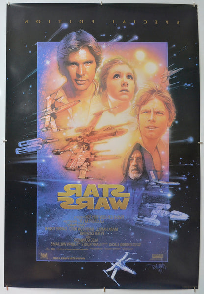 STAR WARS : SPECIAL EDITION SET (Star Wars poster – Back) Cinema One Sheet Movie Poster 