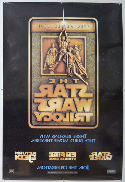 STAR WARS : SPECIAL EDITION SET (Title poster – Back) Cinema One Sheet Movie Poster 