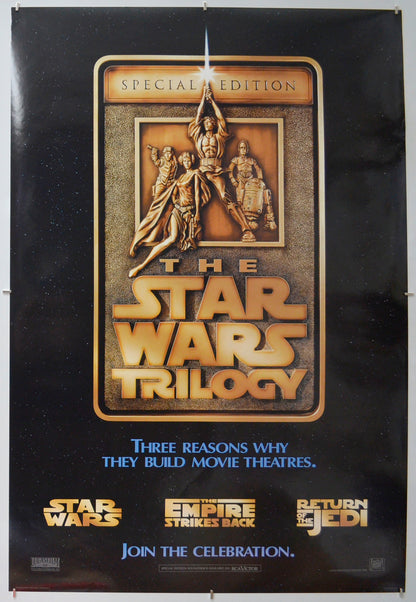 STAR WARS : SPECIAL EDITION SET (Title poster) Cinema One Sheet Movie Poster 