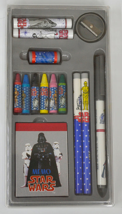 STAR WARS : Stationary Set x 3 - H.C. Ford and Sons Ltd. (Darth Vader set front)  