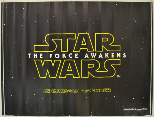 Star Wars : The Force Awakens  (Teaser / Advance Version)  Original Quad Poster - Film Poster - Movie Poster 