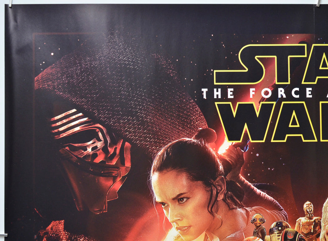 Star Wars : The Force Awakens (Top Left) Cinema Quad Movie Poster 