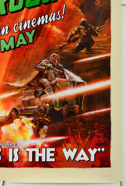 Star Wars: The Mandalorian and Grogu (Bottom Right) Cinema One Sheet Movie Poster 