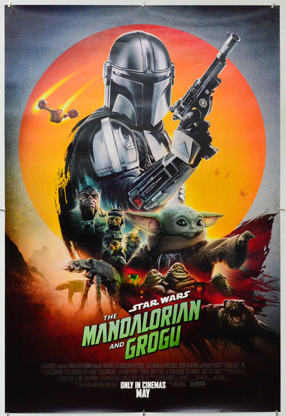 Star Wars: The Mandalorian and Grogu - Original One Sheet Poster - Film Poster - Movie Poster 