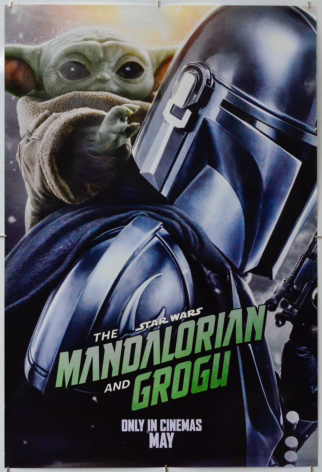 Star Wars: The Mandalorian and Grogu - Original One Sheet Poster - Film Poster - Movie Poster 