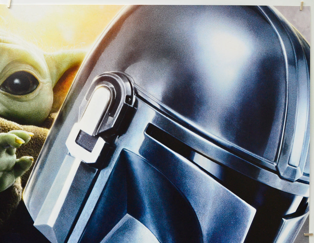 Star Wars: The Mandalorian and Grogu (Top Right) Cinema Quad Movie Poster 