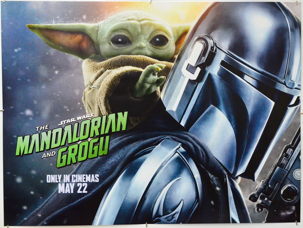 Star Wars: The Mandalorian and Grogu - Original Quad Poster - Film Poster - Movie Poster
