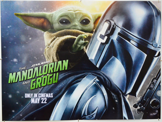 Star Wars: The Mandalorian and Grogu - Original Quad Poster - Film Poster - Movie Poster