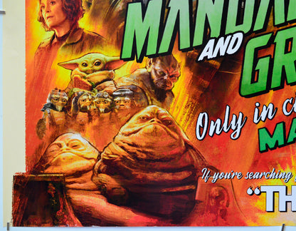 Star Wars: The Mandalorian and Grogu (Bottom Left) Cinema Quad Movie Poster 