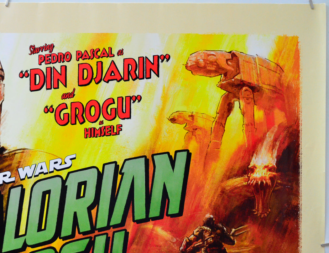 Star Wars: The Mandalorian and Grogu (Top Right) Cinema Quad Movie Poster 
