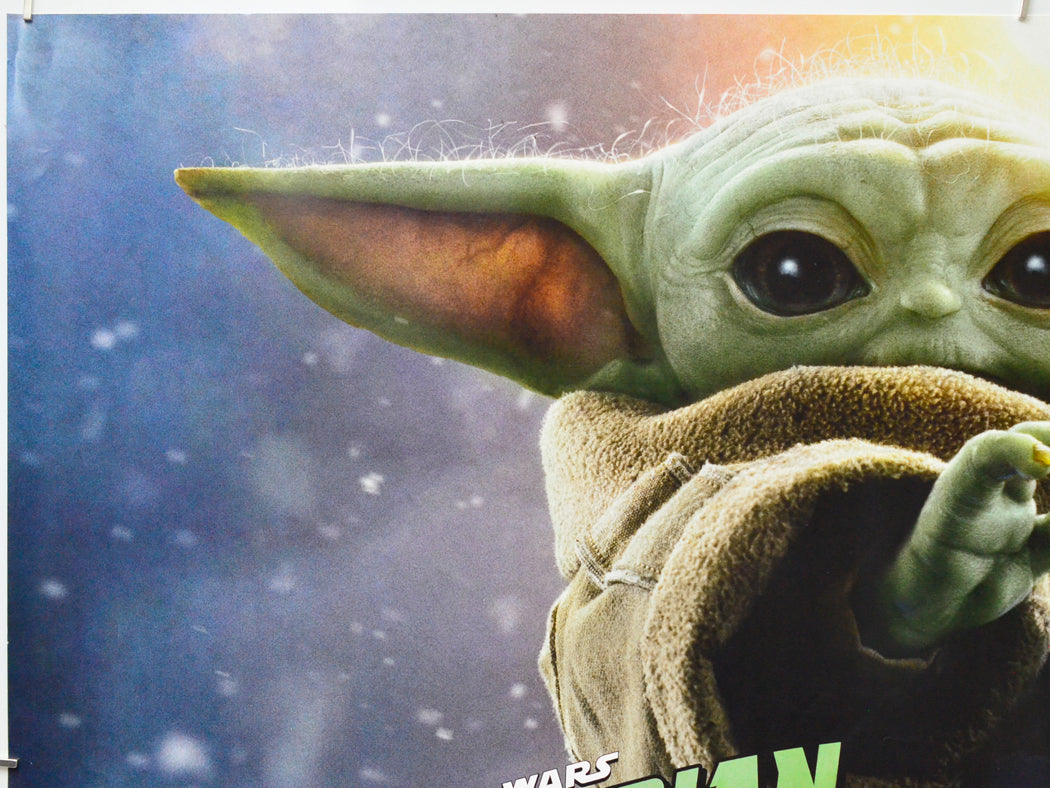 Star Wars: The Mandalorian and Grogu (Top Left) Cinema Quad Movie Poster 