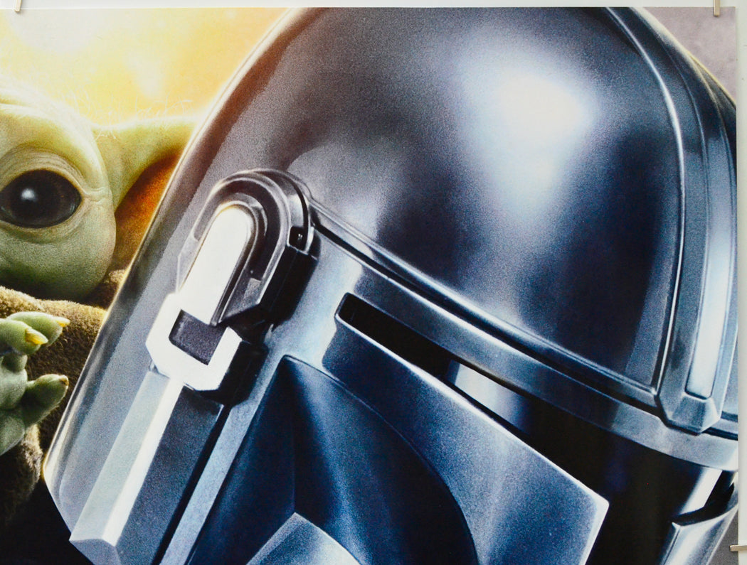 Star Wars: The Mandalorian and Grogu (Top Right) Cinema Quad Movie Poster 