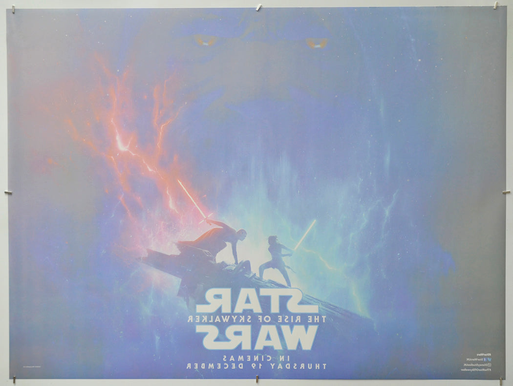 Star Wars: The Rise Of Skywalker (Back) Cinema Quad Movie Poster 