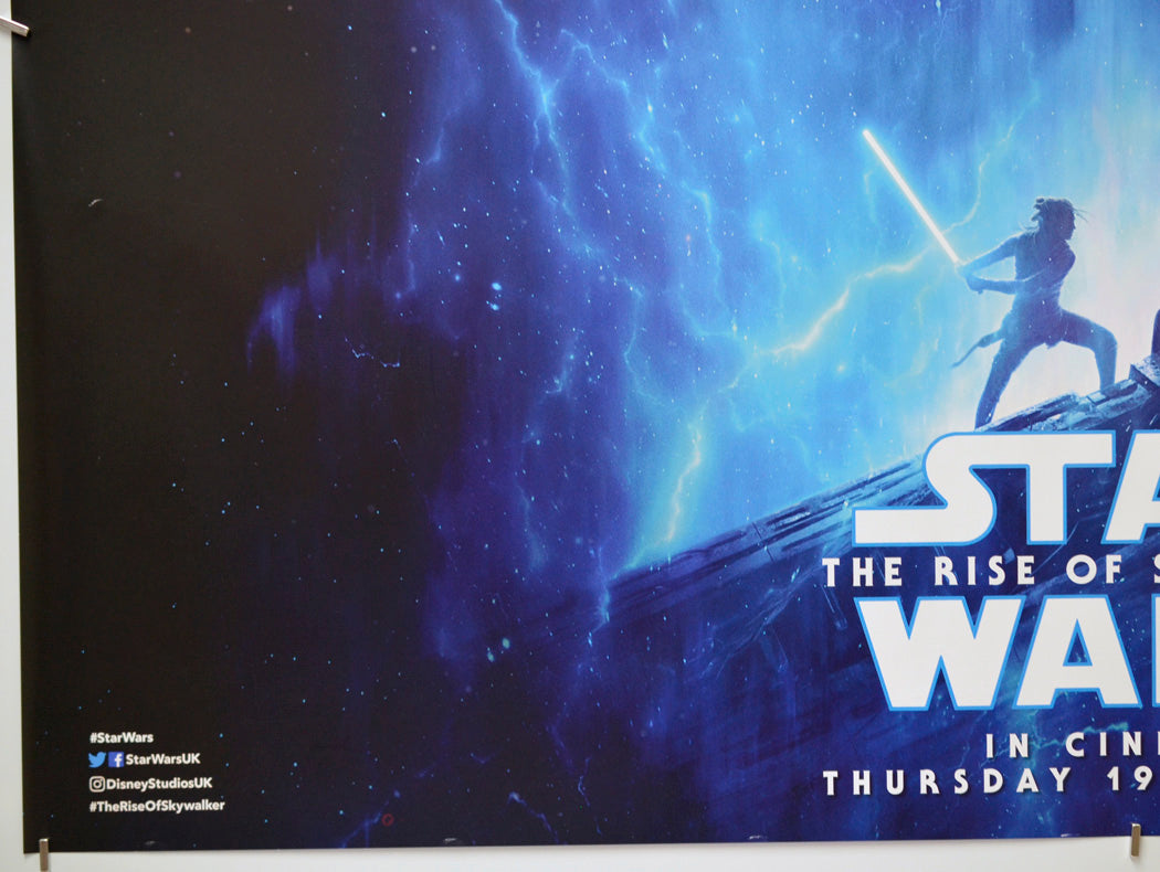 Star Wars: The Rise Of Skywalker (Bottom Left) Cinema Quad Movie Poster 