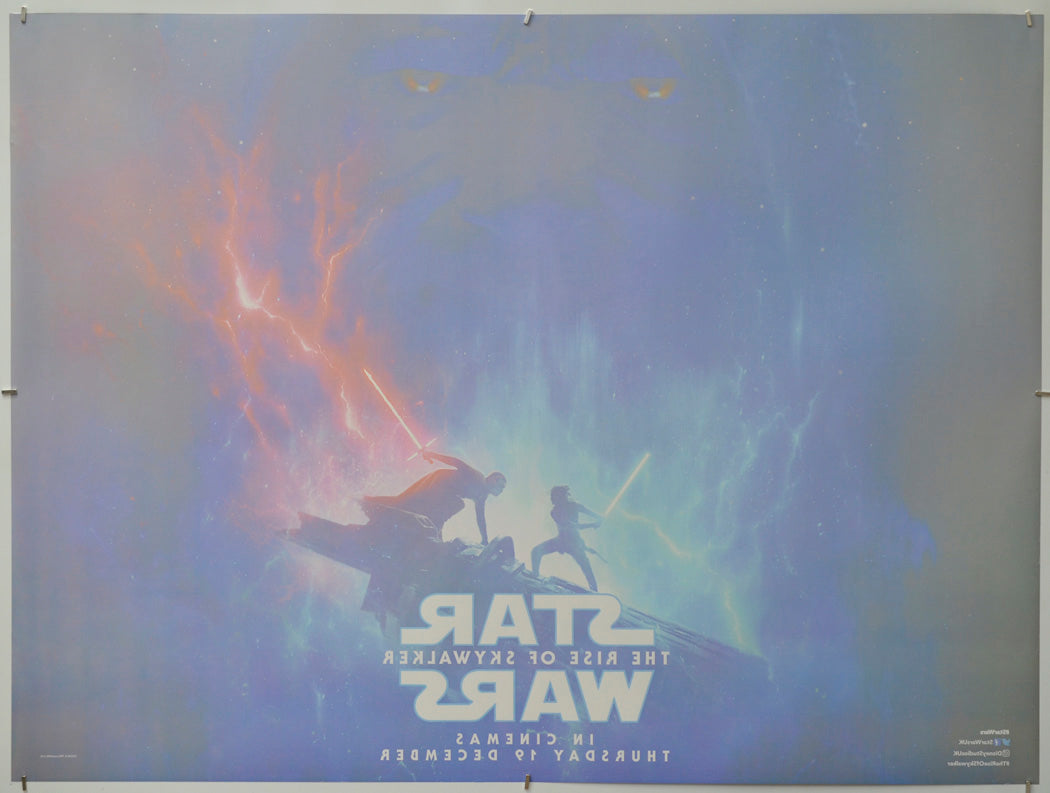 Star Wars: The Rise Of Skywalker (Back) Cinema Quad Movie Poster 