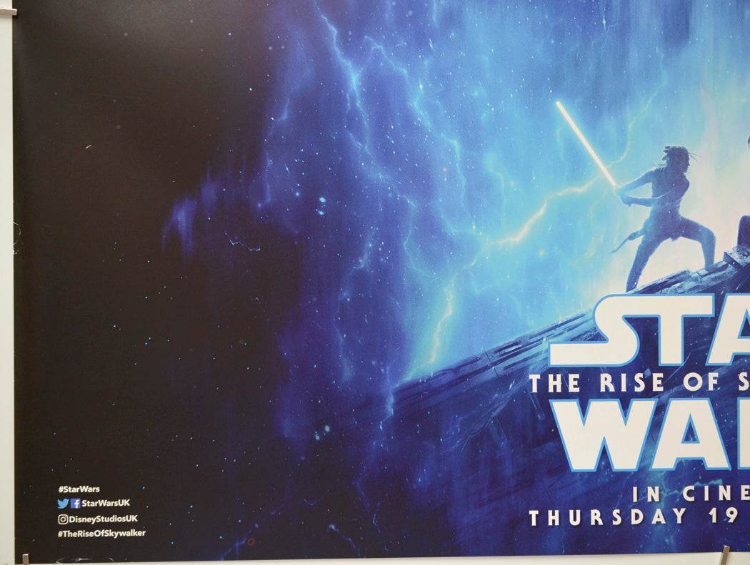 Star Wars: The Rise Of Skywalker (Bottom Left) Cinema Quad Movie Poster 