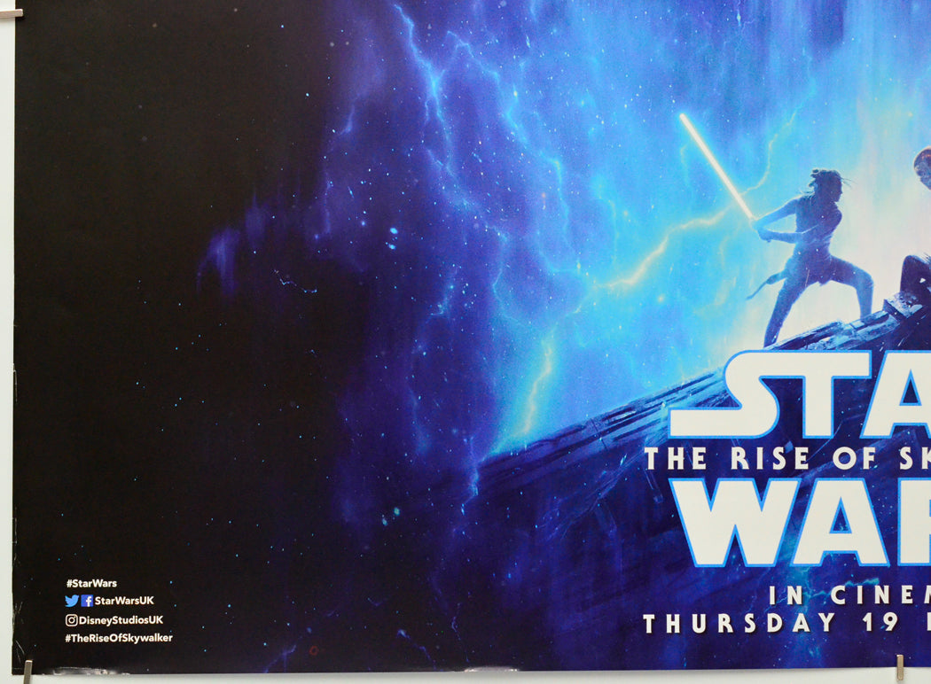 Star Wars: The Rise Of Skywalker (Bottom Left) Cinema Quad Movie Poster 