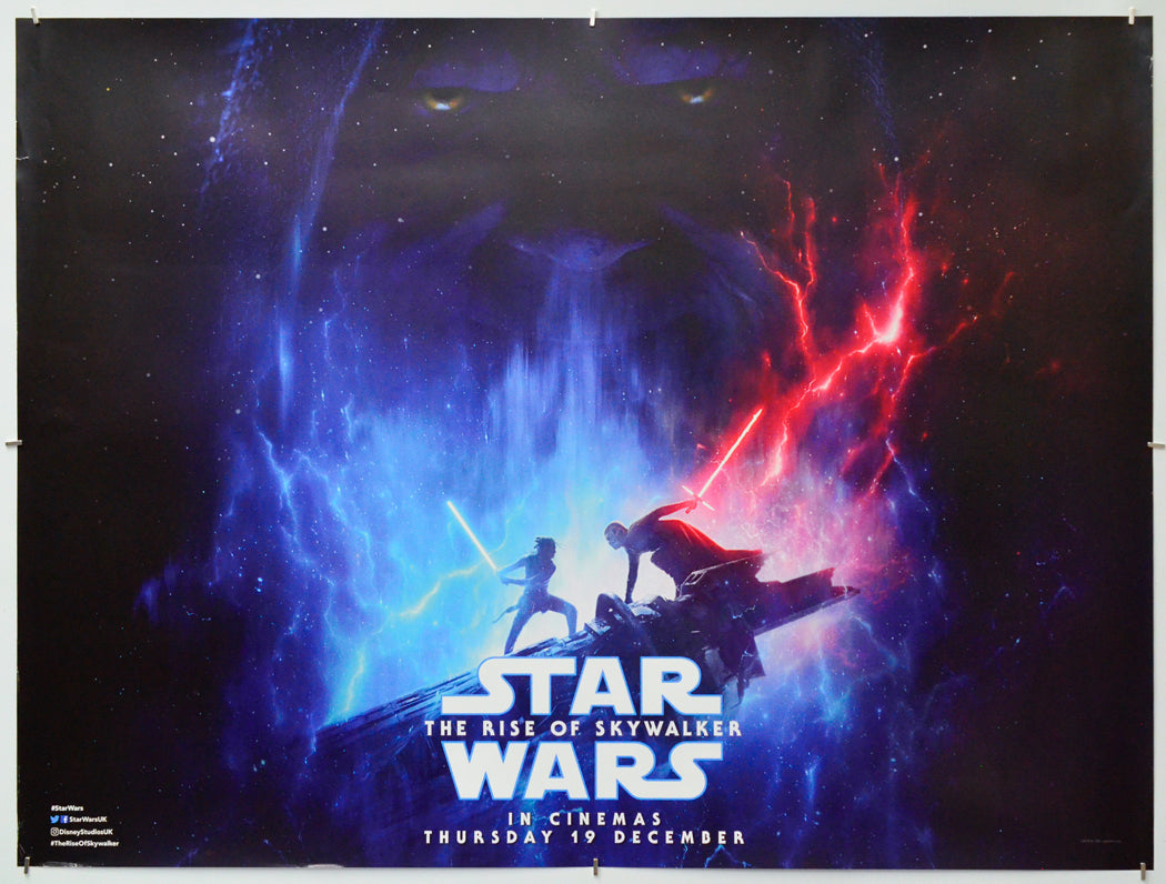 Star Wars: The Rise Of Skywalker - Original Quad Poster - Film Poster - Movie Poster