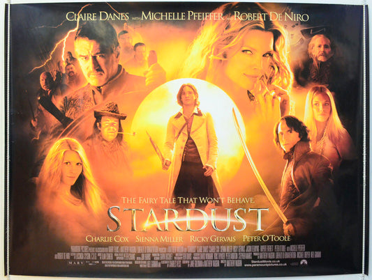 Stardust Original British Quad Poster - Film Poster - Movie Poster 