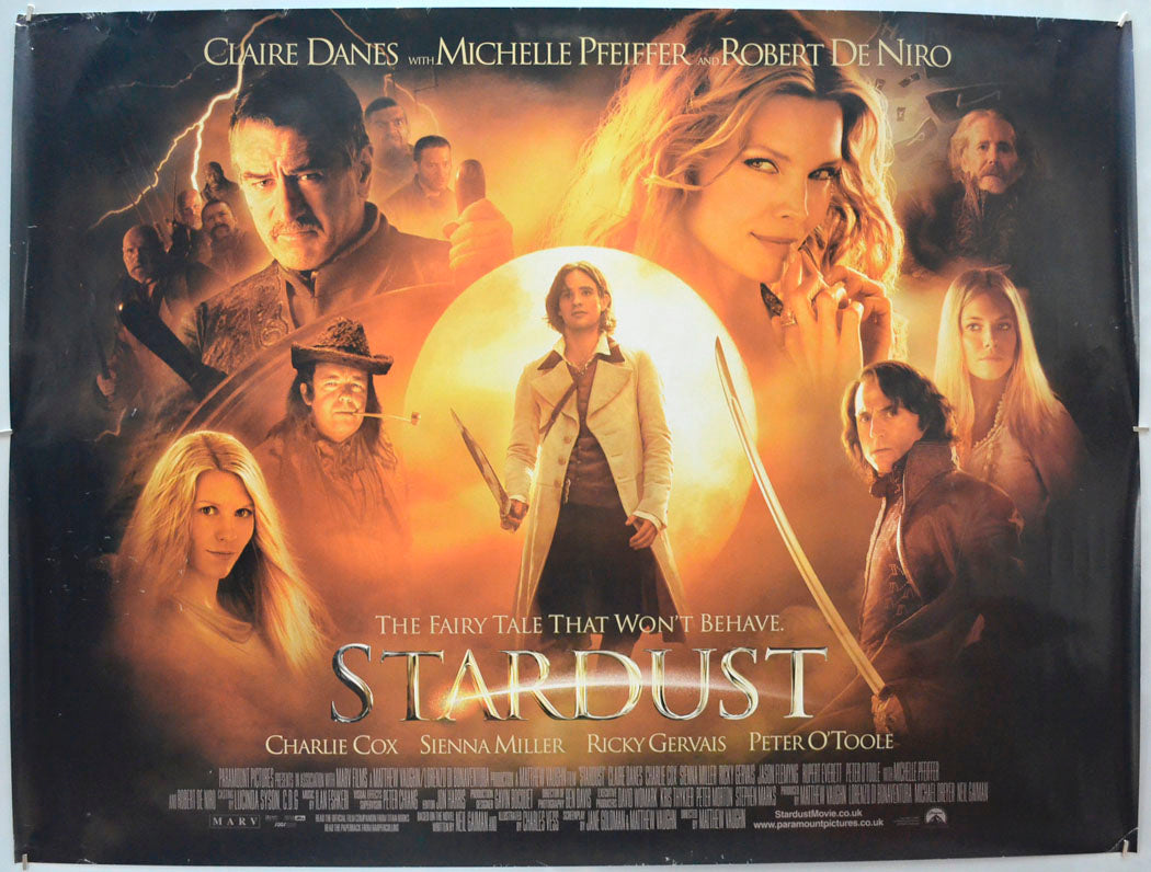 Stardust  Original Quad Poster - Film Poster - Movie Poster