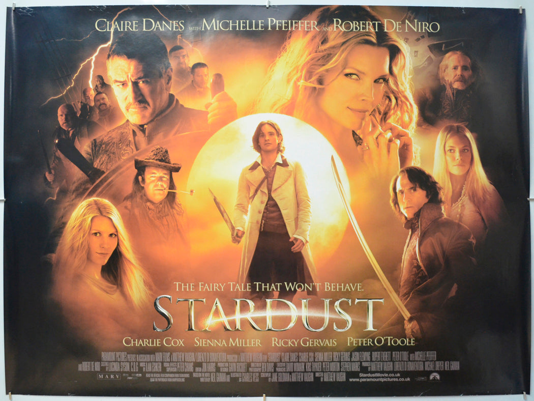 Stardust Original Quad Poster - Film Poster - Movie Poster