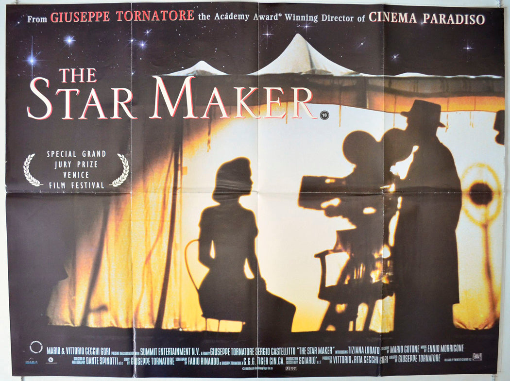 The Star Maker  (a.k.a. L'uomo delle stelle)   Original British Quad Poster - Movie Poster