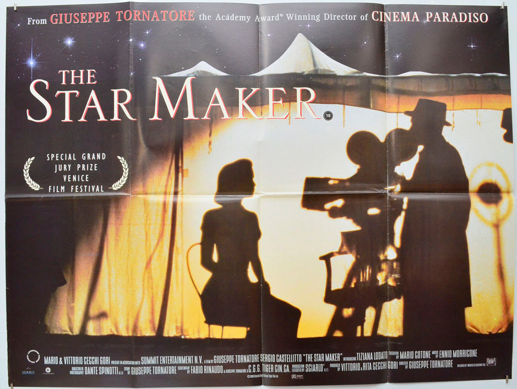 The Star Maker (a.k.a. L'uomo delle stelle) Original Quad Poster - Film Poster - Movie Poster