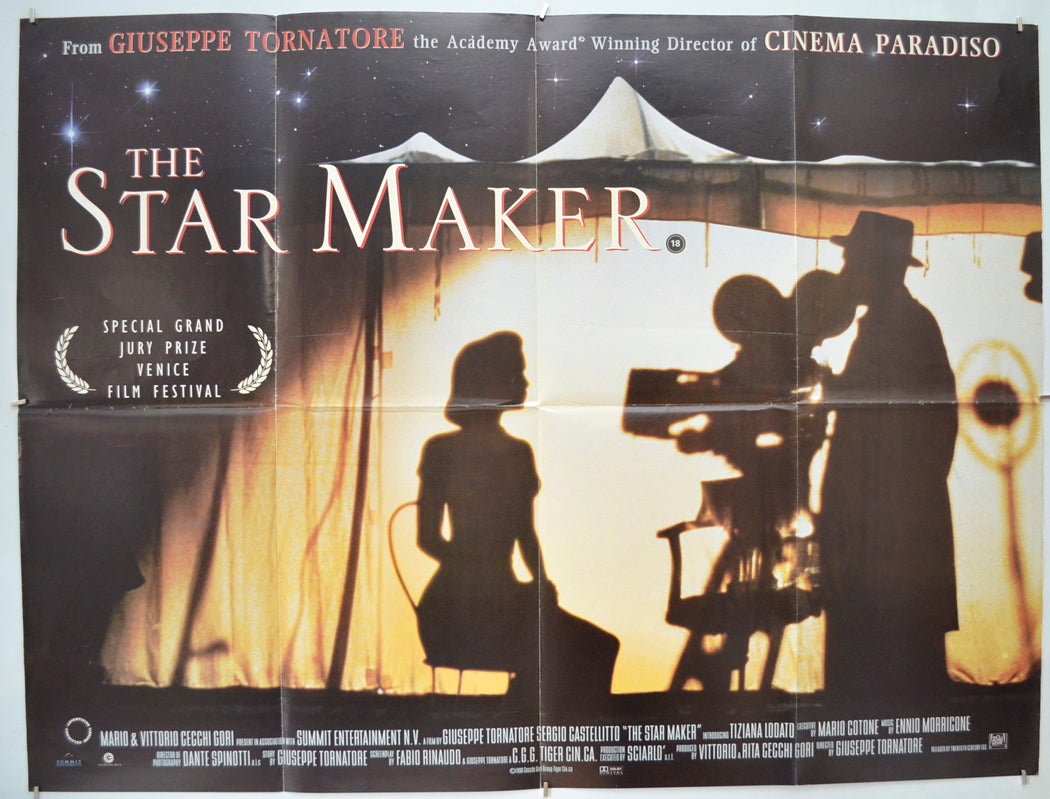 The Star Maker (a.k.a. L'uomo delle stelle)  Original Quad Poster - Film Poster - Movie Poster  