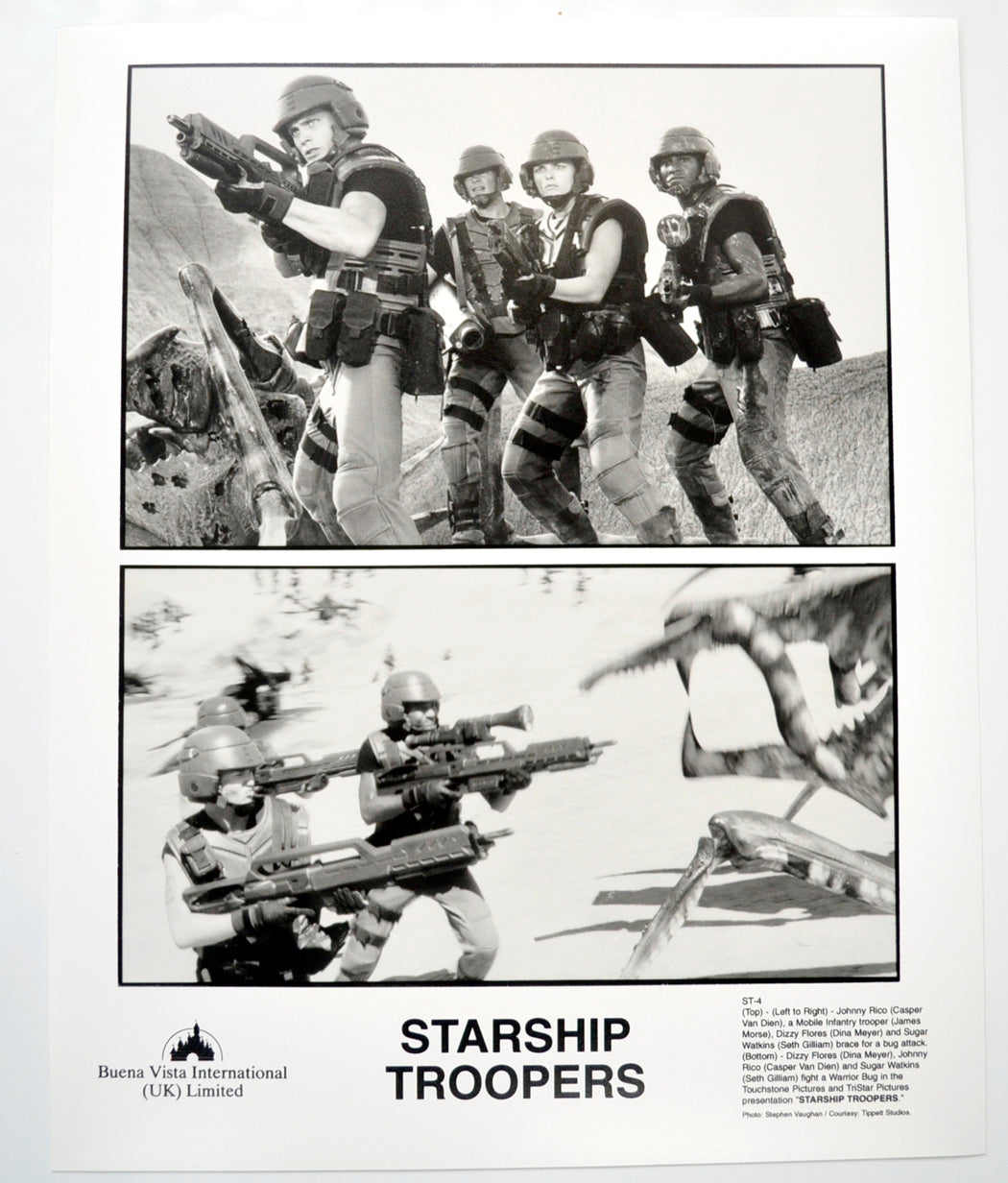 STARSHIP TROOPERS (Still 4) Cinema Black and White Press Stills 