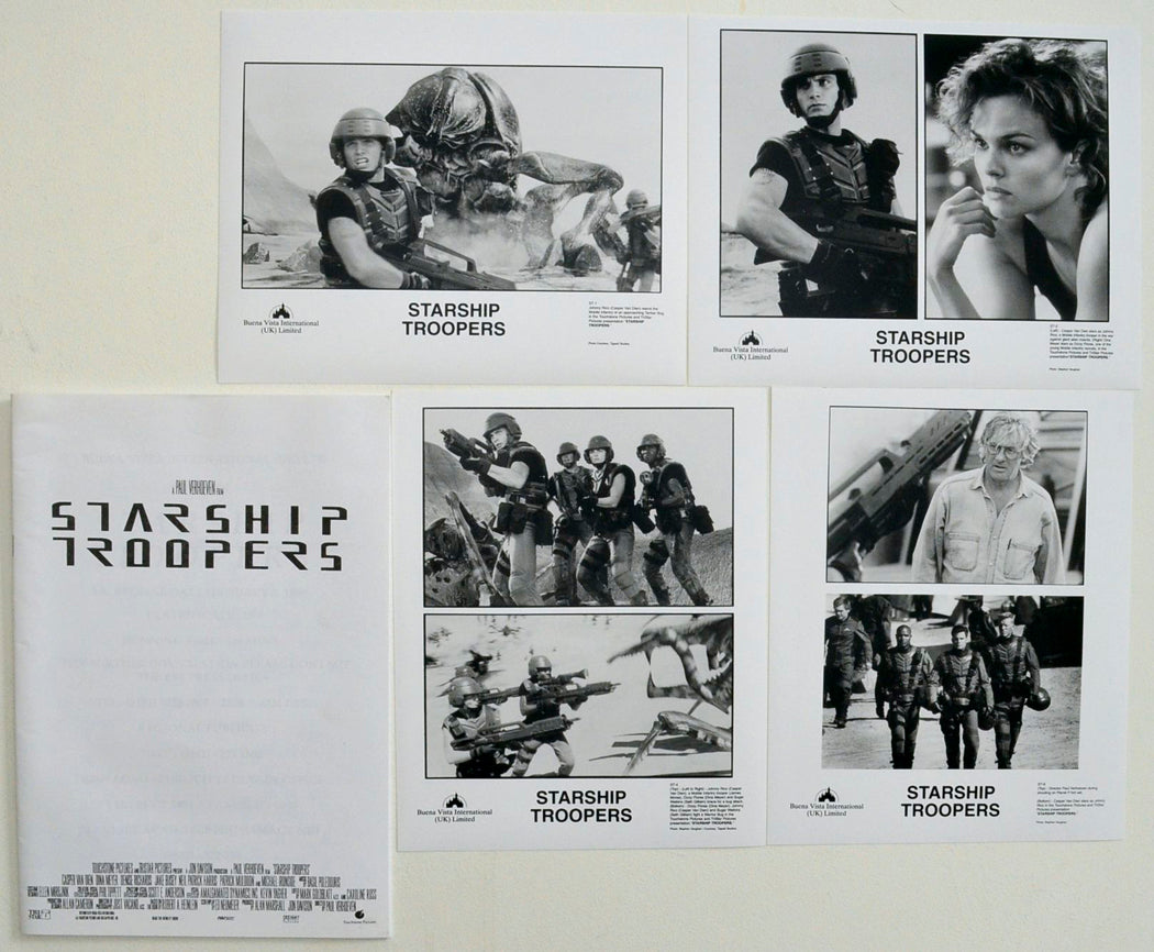 Starship Troopers   Original Cinema Exhibitors Press Kit 