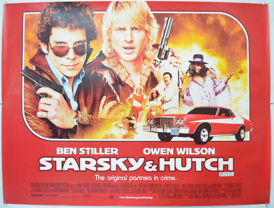 Starsky And Hutch  Original Quad Poster - Film Poster - Movie Poster