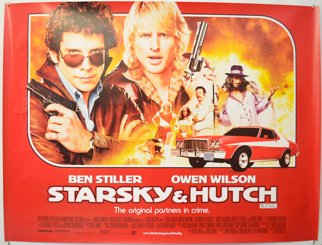 Starsky And Hutch Original Quad Poster - Film Poster - Movie Poster  