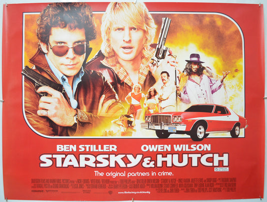 Starsky And Hutch - Original Quad Poster - Film Poster - Movie Poster